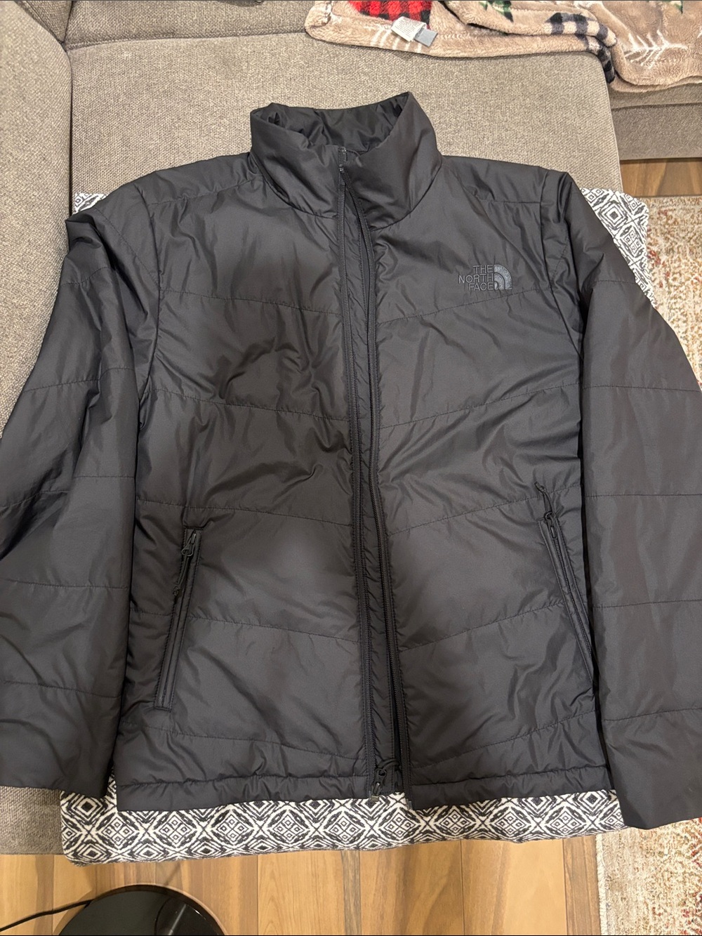 The North Face Men's Black Insulated Puffer Jacket